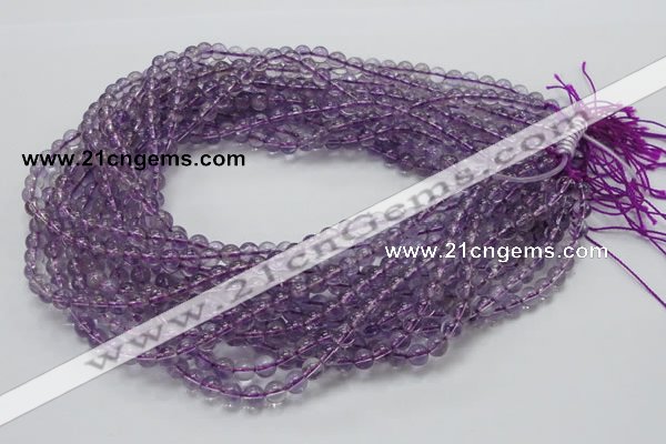 CNA66 15.5 inches 8mm round grade A natural amethyst beads