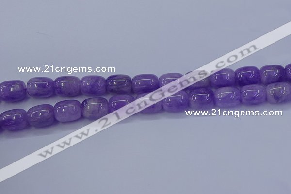 CNA717 15.5 inches 12*16mm drum lavender amethyst beads