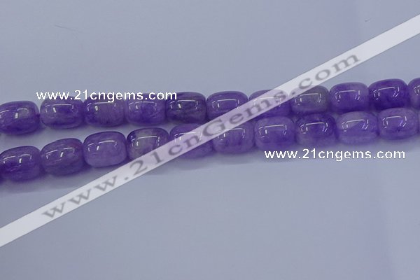 CNA718 15.5 inches 13*18mm drum lavender amethyst beads