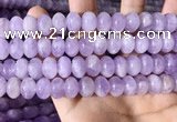 CNA782 15.5 inches 7*10mm rondelle lavender amethyst beads