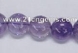 CNA806 15.5 inches 16mm round natural light amethyst beads