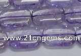 CNA852 15.5 inches 13*18mm rectangle natural light amethyst beads