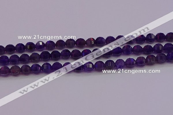 CNA932 15.5 inches 8mm pumpkin amethyst gemstone beads