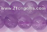 CNA954 15.5 inches 8mm round natural lavender amethyst beads