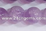 CNA955 15.5 inches 10mm round natural lavender amethyst beads