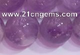 CNA957 15.5 inches 14mm round natural lavender amethyst beads