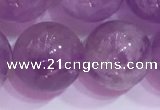 CNA958 15.5 inches 16mm round natural lavender amethyst beads