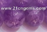 CNA959 15.5 inches 18mm round natural lavender amethyst beads