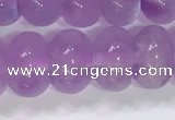 CNA970 15.5 inches 6*10mm faceted rondelle lavender amethyst beads