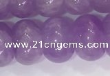 CNA972 15.5 inches 9*12mm faceted rondelle lavender amethyst beads