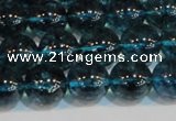 CNC423 15.5 inches 10mm round dyed natural white crystal beads