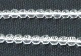 CNC58 15.5 inches 6mm round grade A natural white crystal beads