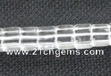 CNC60 15.5 inches 8*8mm cube grade A natural white crystal beads