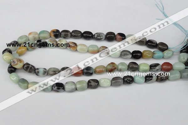 CNG09 15.5 inches 9*12mm nuggets amazonite gemstone beads