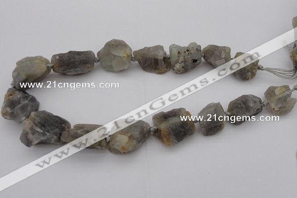 CNG1011 15.5 inches 15*25mm - 25*30mm nuggets labradorite beads