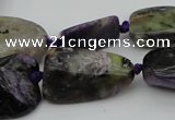 CNG1048 15.5 inches 12*16mm - 25*35mm nuggets charoite gemstone beads