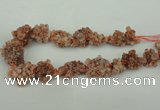 CNG1082 15.5 inches 20*25mm - 25*35mm nuggets red quartz beads