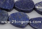 CNG1087 15.5 inches 20*25mm - 22*28mm freeform lapis lzuli beads