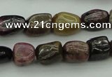 CNG1107 15.5 inches 8*12mm - 10*14mm nuggets tourmaline beads