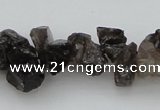 CNG1122 15.5 inches 8*12mm - 13*18mm nuggets smoky quartz beads