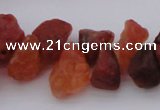 CNG1123 15.5 inches 8*12mm - 13*18mm nuggets red agate beads