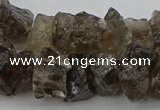 CNG1129 15.5 inches 8*12mm - 13*18mm nuggets smoky quartz beads