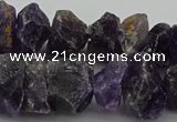 CNG1138 15.5 inches 8*12mm - 13*18mm nuggets amethyst beads