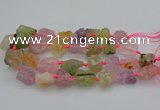 CNG1167 15.5 inches 15*25mm - 25*30mm nuggets mixed quartz beads