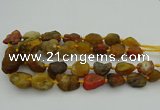 CNG1168 15.5 inches 15*25mm - 25*30mm nuggets agate beads