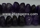 CNG1180 15.5 inches 6*14mm - 8*14mm nuggets amethyst beads