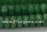 CNG1184 15.5 inches 6*14mm - 8*14mm nuggets green aventurine beads