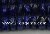 CNG1188 15.5 inches 6*14mm - 8*14mm nuggets lapis lazuli beads