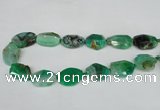 CNG1204 15.5 inches 20*30mm - 25*35mm freeform agate beads