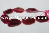 CNG1220 15.5 inches 30*45mm - 40*55mm freeform agate beads