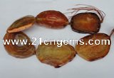 CNG1237 15.5 inches 40*50mm - 55*65mm freeform agate beads