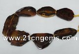 CNG1243 15.5 inches 30*50mm - 40*60mm freeform agate beads