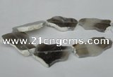 CNG1251 15.5 inches 30*50mm - 40*60mm freeform agate beads