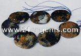 CNG1259 15.5 inches 40*50mm - 45*55mm freeform agate beads