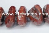 CNG1372 15.5 inches 12*20mm - 18*30mm nuggets agate beads