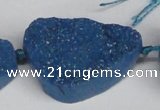 CNG1421 15.5 inches 25*35mm - 30*40mm freeform agate beads
