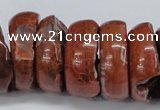 CNG1462 15.5 inches 11*30mm - 13*30mm nuggets agate gemstone beads