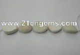 CNG1510 8 inches 20*30mm - 25*35mm freeform agate beads