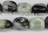 CNG17 15.5 inches 12*16mm nuggets amazonite gemstone beads