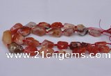 CNG1711 15.5 inches 15*20mm - 20*30mm nuggets red agate beads