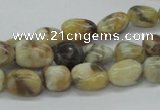 CNG207 15.5 inches 7*9mm nuggets feldspar gemstone beads