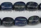 CNG21 15.5 inches 12*17mm nuggets lapis lazuli gemstone beads