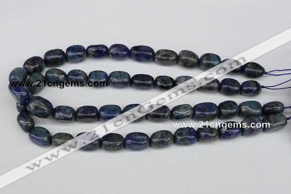 CNG21 15.5 inches 12*17mm nuggets lapis lazuli gemstone beads