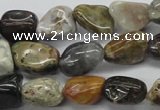 CNG210 15.5 inches 12*16mm nuggets ocean stone beads