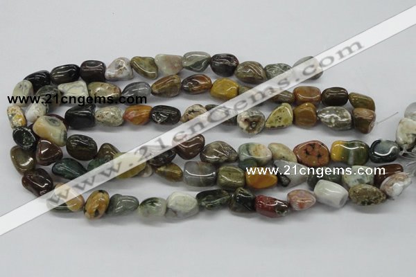 CNG210 15.5 inches 12*16mm nuggets ocean stone beads