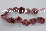 CNG2160 15.5 inches 25*35mm - 35*40mm nuggets druzy agate beads